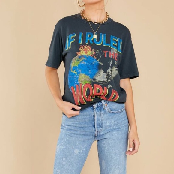 Daydreamer Tops - Daydreamer if I ruled the world tee